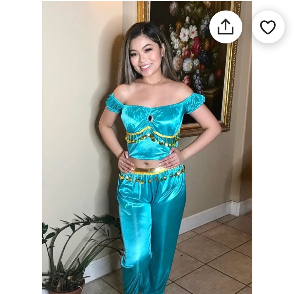 Princess Jasmine Womens Costume - S